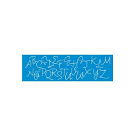 Stencil Letras e Numeros 