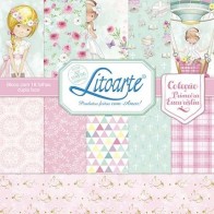 Papel para scrap comunhão menina