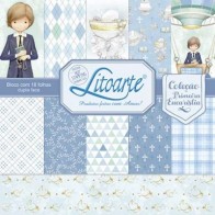 Papel para scrap comunhão menino