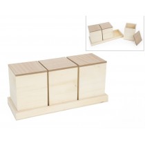 Conjunto de potes  para bébe