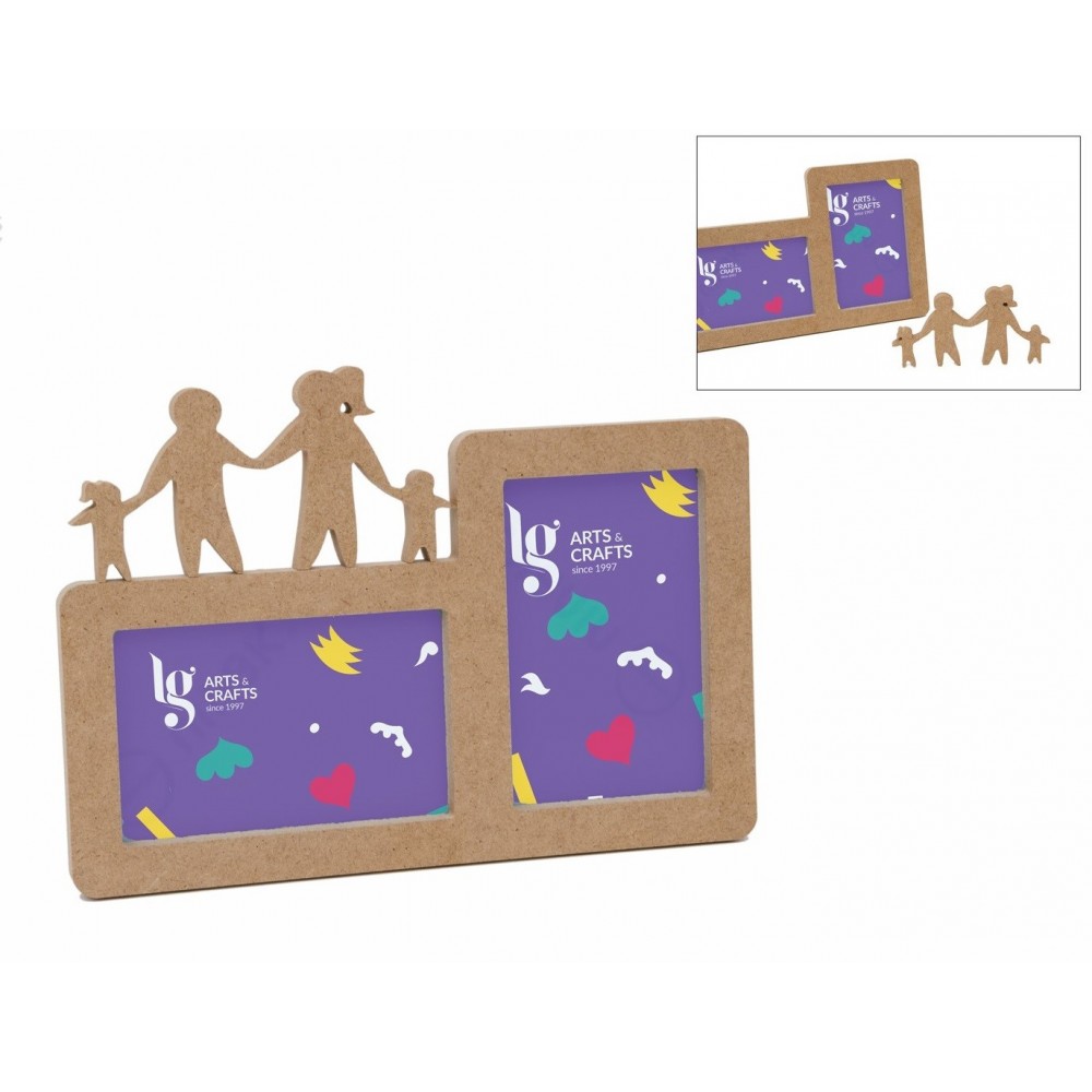 Moldura 2 Fotos Família