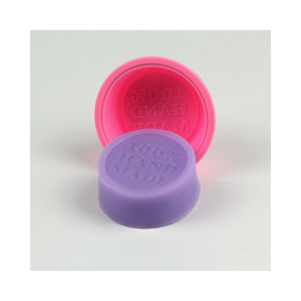 Molde Silicone Redondo "HAND MADE"