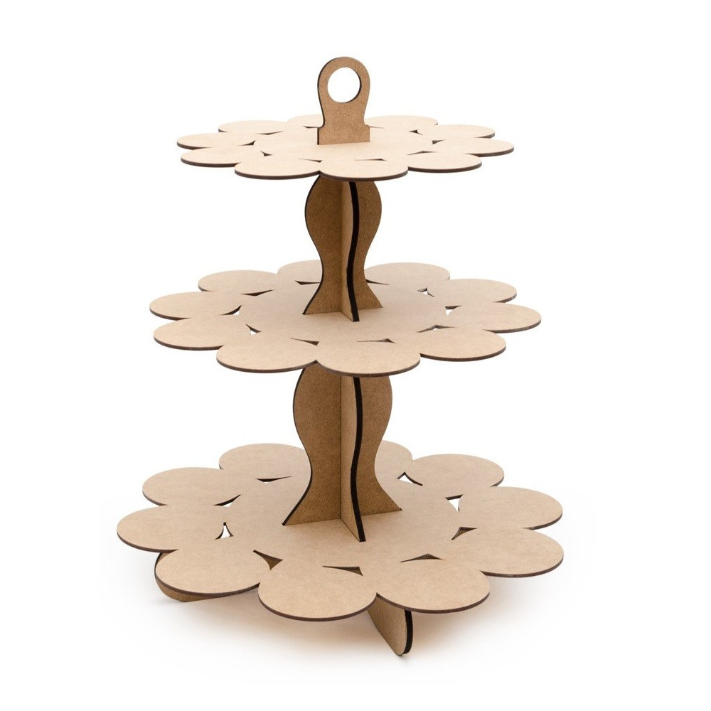 Base para bolos 3 andares