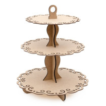 Base para bolos 3 andares