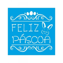Stencil FELIZ PÁSCOA