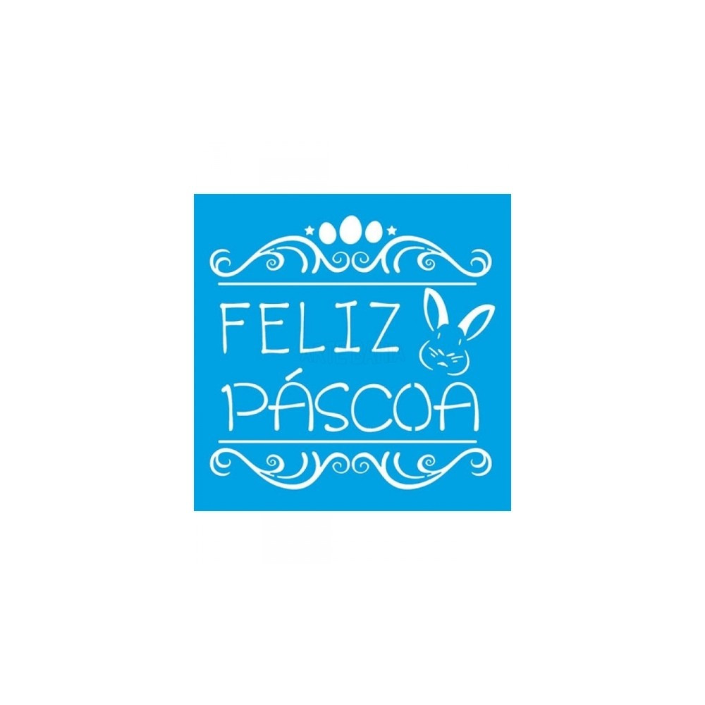 Stencil FELIZ PÁSCOA