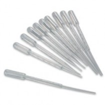 Conjunto de 10 pipetas de plástico