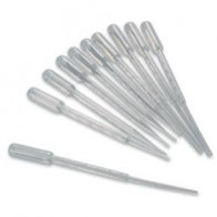 Conjunto de 10 pipetas de plástico