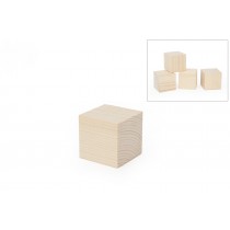 CONJUTO 4 CUBOS EM PINHO