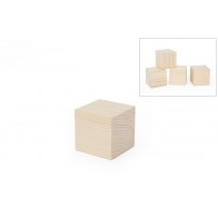 CONJUTO 4 CUBOS EM PINHO