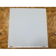 Papel Scrapbooking Bolas e Xadrez Azul Bebe 30x30 cm