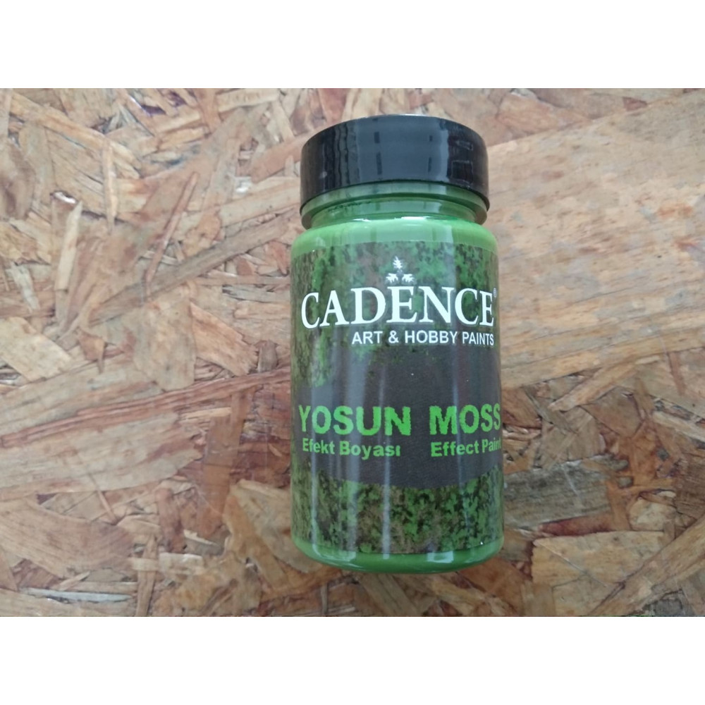 Tinta Efeito Musgo Verde Escuro