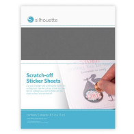 Scratch-Off sticker sheets Silhouette