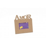 Moldura para Foto "AMOR"  (10x15cm) 