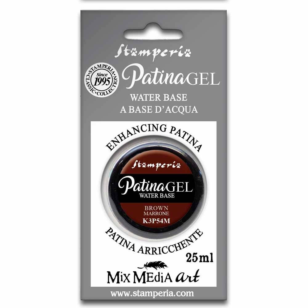 Patina Gel Stamperia Castanho