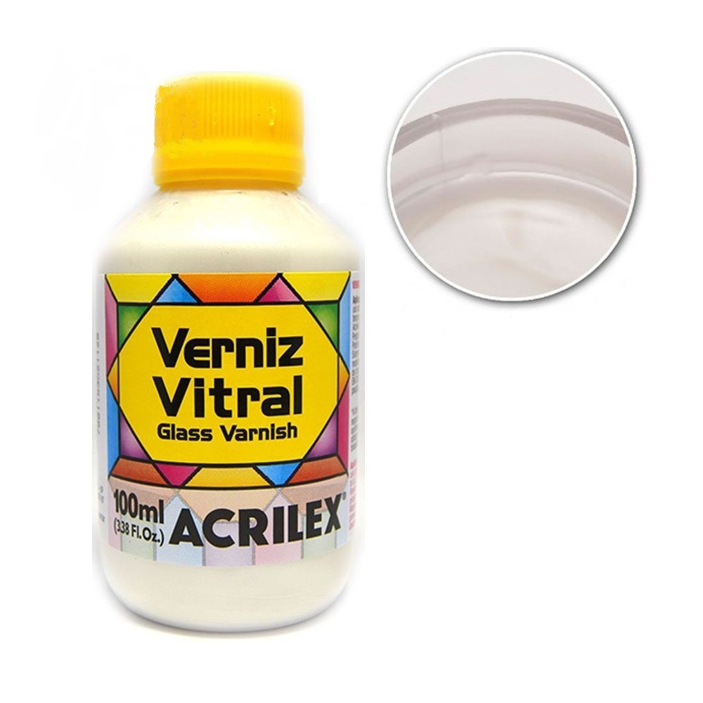 Verniz Vitral Base Madrepérola  100ml