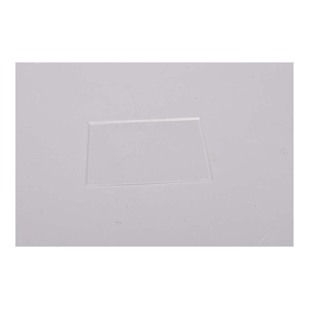 Base rectangular em acrílico