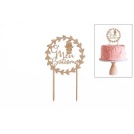 Topo de bolo  O MEU BATISMO