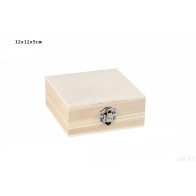 CAIXA QUAD. 12X12X4CM
