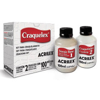 Verniz Craquelex ACRILEX 100ml 1+2