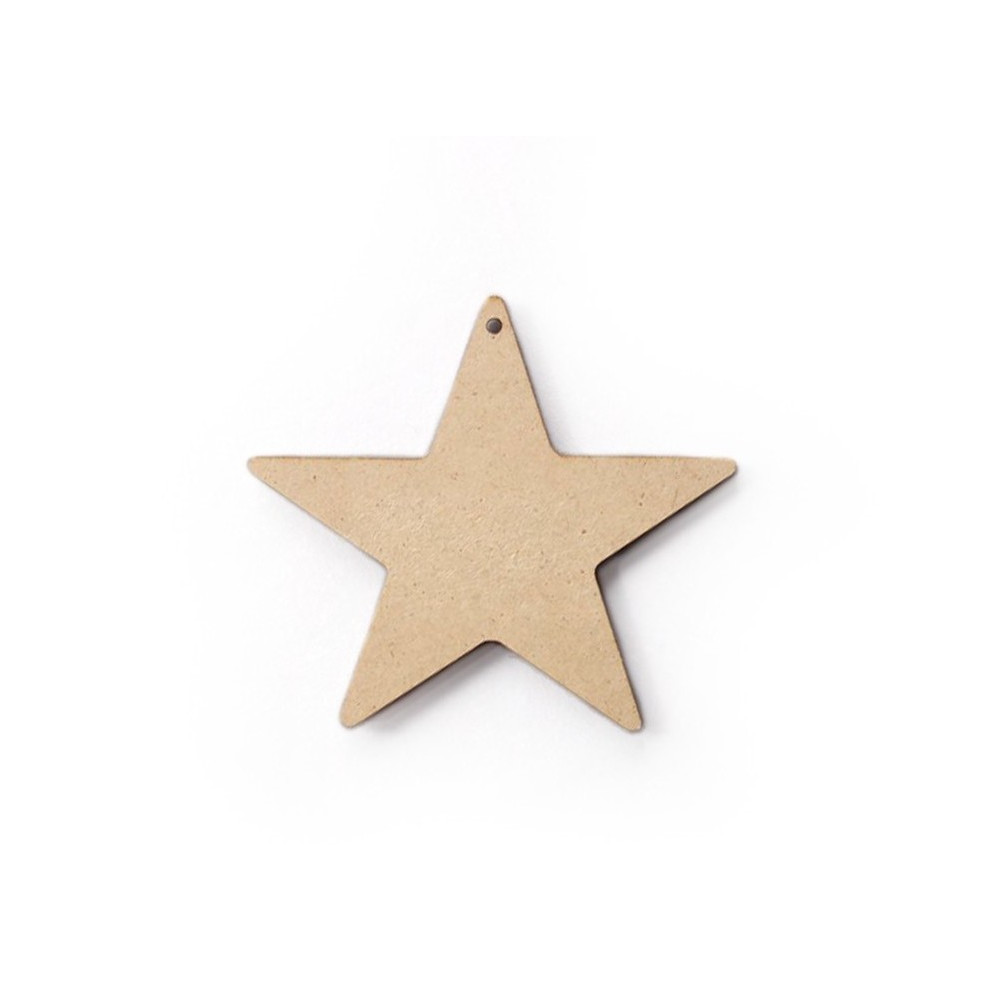 Estrelas 9X8.4X0.3CM