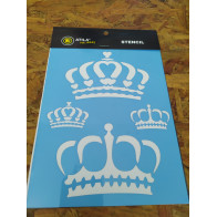 Stencil  4 coroas