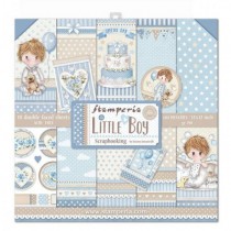 Bloco Papel Scrapbooking Little Boy  STAMPERIA 