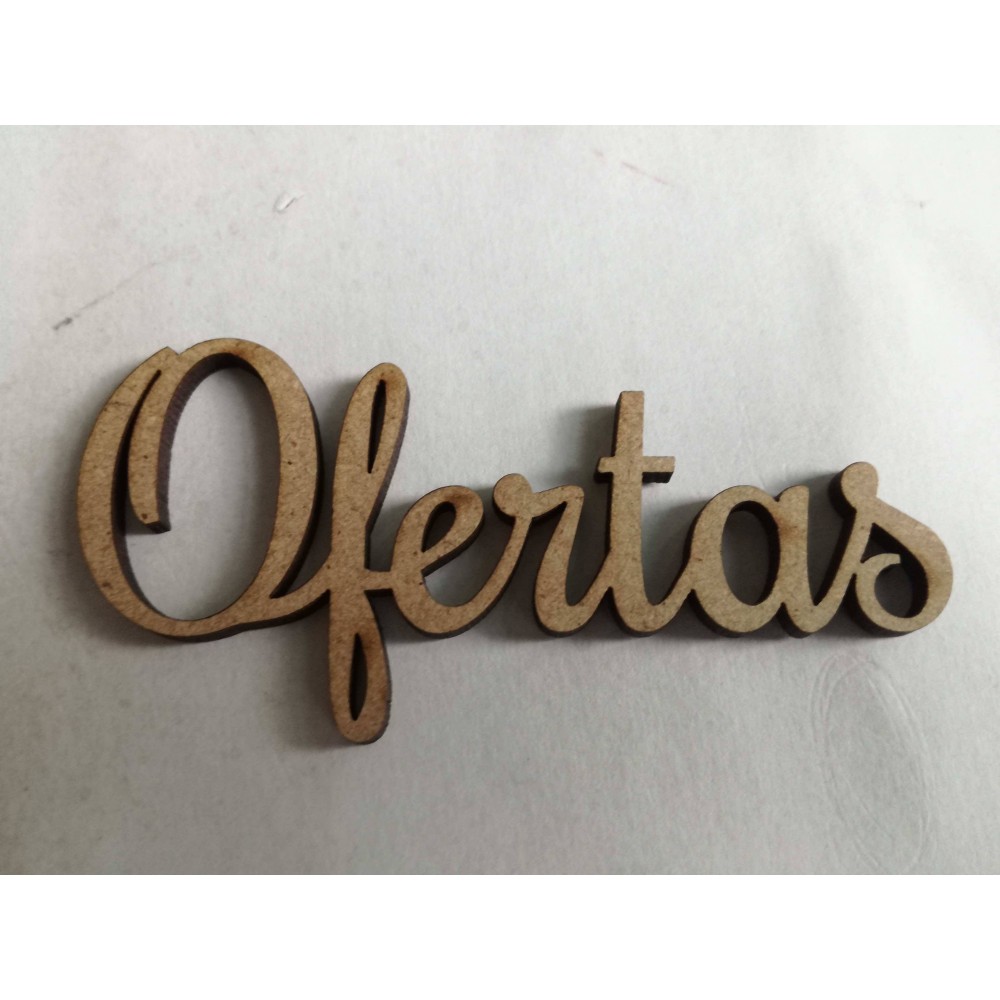 Palavra "Ofertas" 