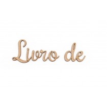 PALAVRAS LIVRO DE 9.4X3X0.3CM MDF