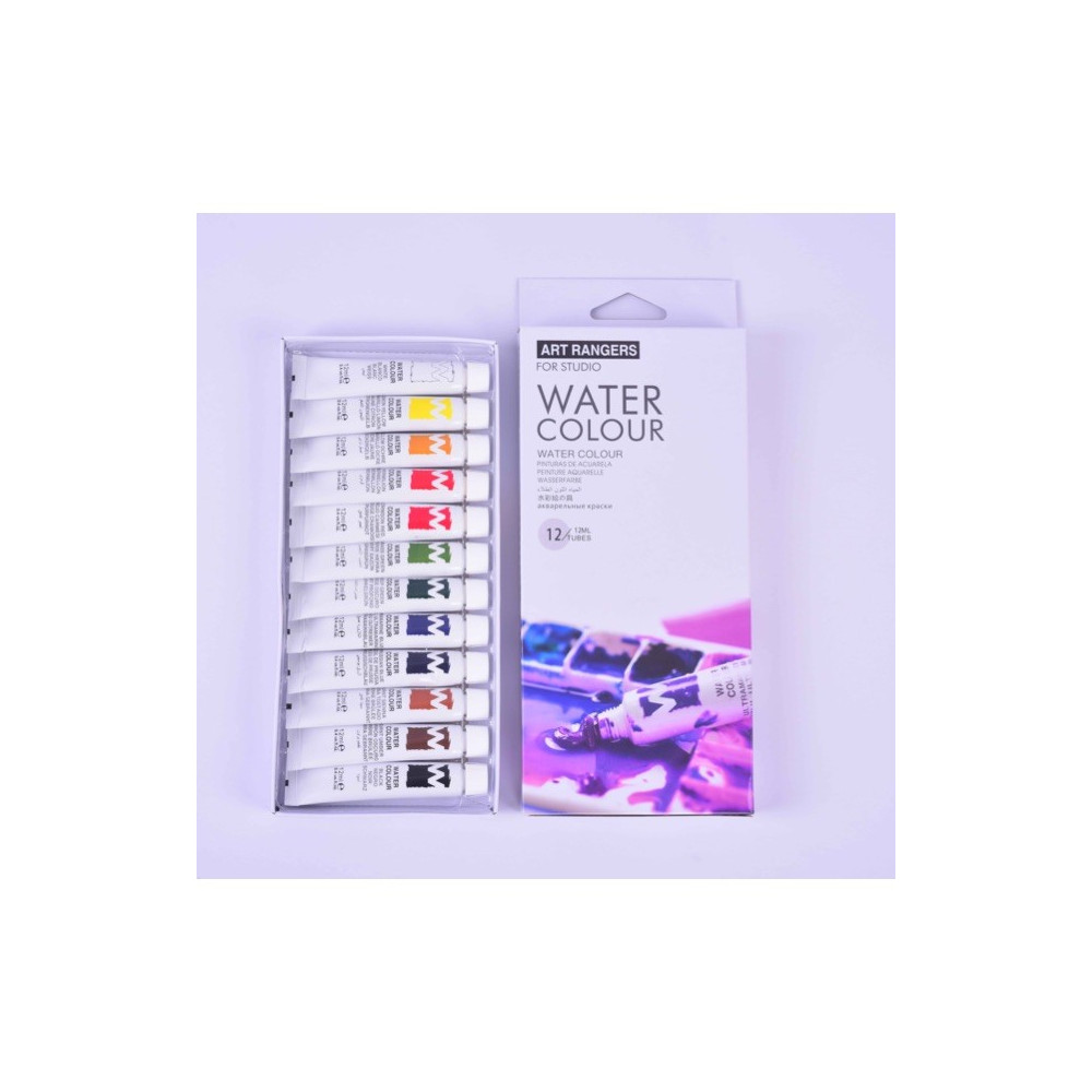 Kit tintas a óleo Art Ranger 12 cores