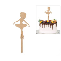 Topo de bolo BAILARINA