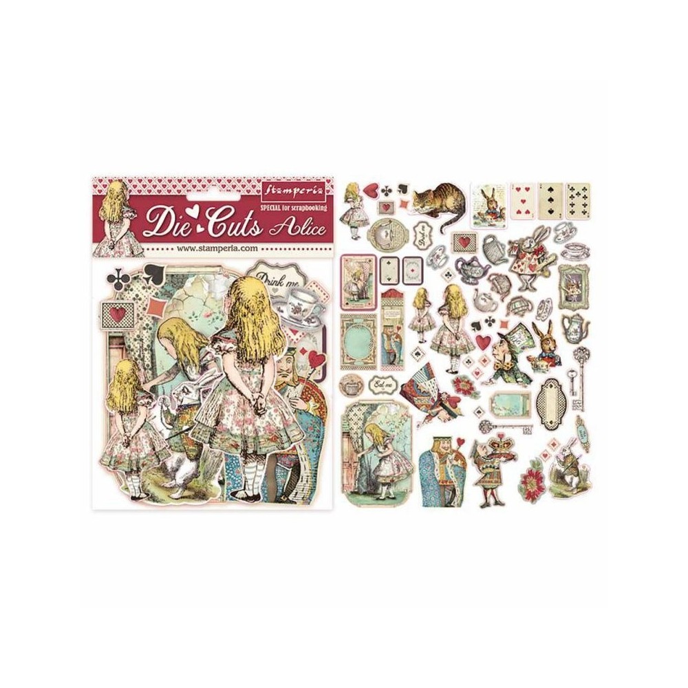 Die Cuts Alice  Stamperia