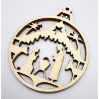 Bola recortada c/ presépio