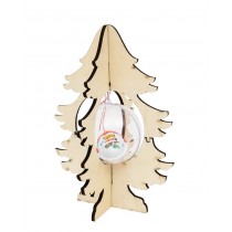 ÁRVORE CHOUPO COM BOLA ACRÍLICA