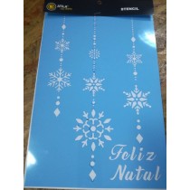 Stencil Àtila Feliz Natal