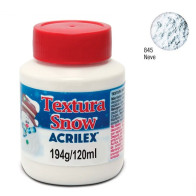 TEXTURA SNOW  NEVE ACRILEX 120ML