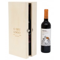 CAIXA P/ 2 GARRAFAS  C/ LOGO PERSONALIZADO