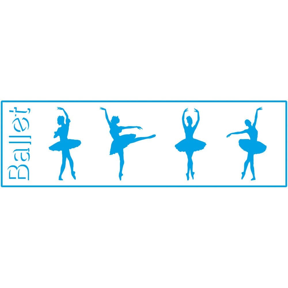 STENCIL - BAILARINAS