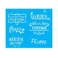 Stencil OPA frases / palavras