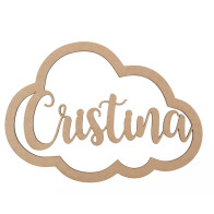 NUVEM CAÇA SONHOS C/NOME PERSONALIZAVEL