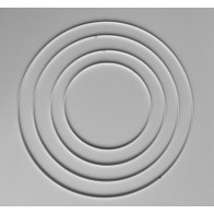 Aro Metálico Branco