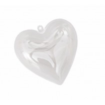 CORAÇAO ACRILICO 4.5X8x8CM