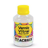 VERNIZ VITRAL 100ML INCOLOR  ACRILEX