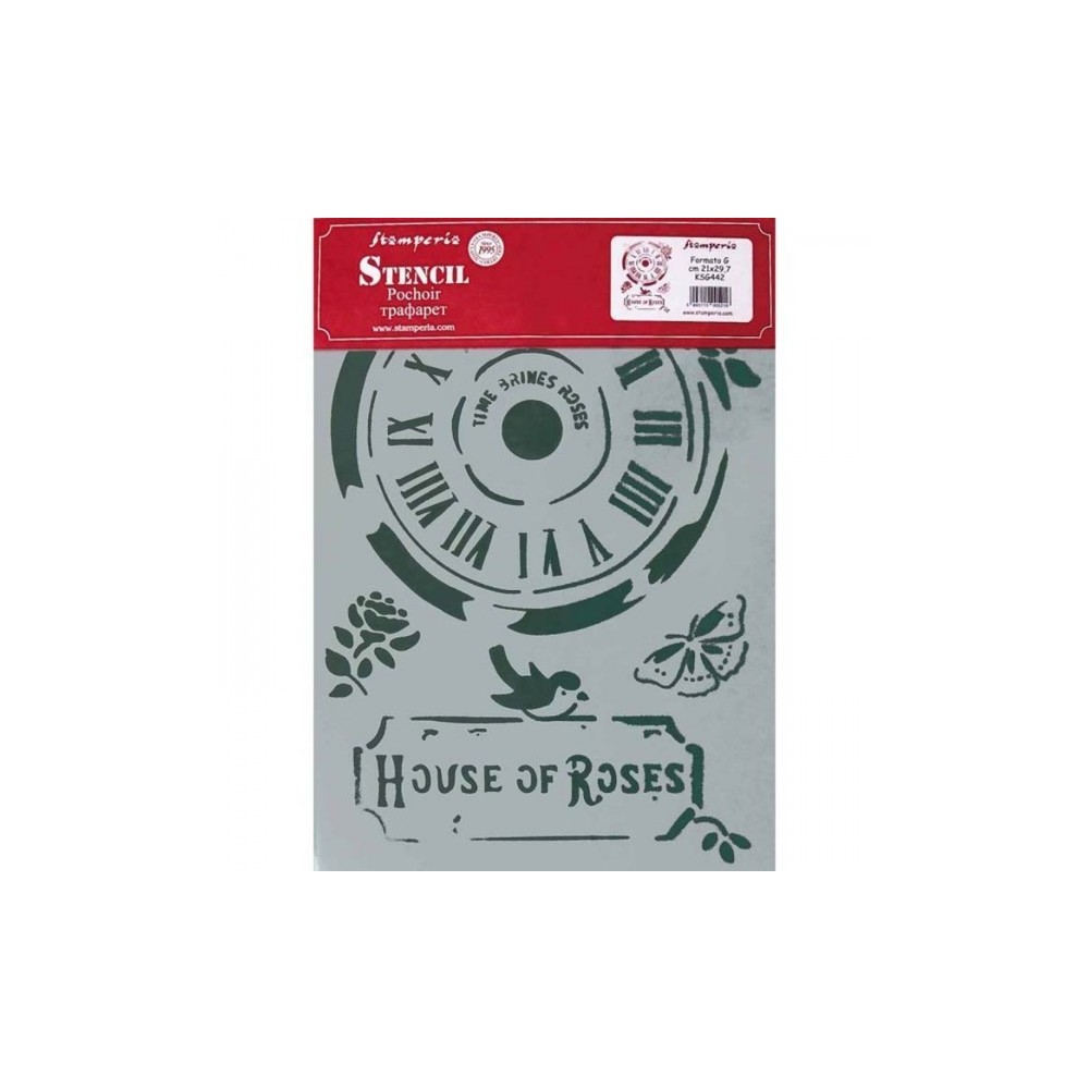 Stencil Stamperia