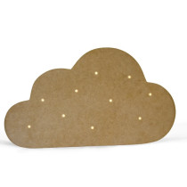 NUVEM C/LEDS C/SUPORTE 