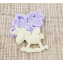 MOLDE SILICONE CAVALINHO BALOIÇO