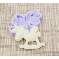 MOLDE SILICONE CAVALINHO BALOIÇO