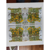 Guardanapo Vaso com Flores