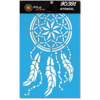 Stencil caça sonhos