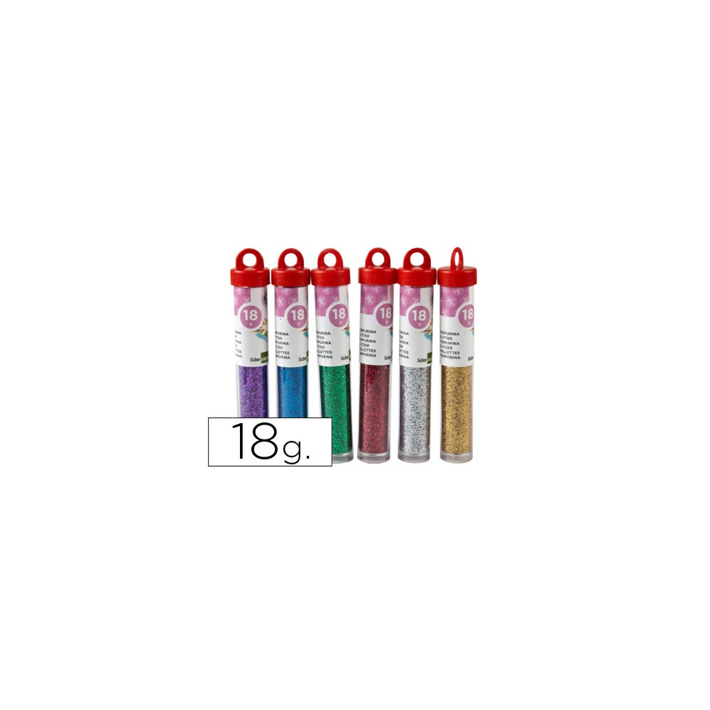 Purpurina Fantasia 18 gr. ( 12 cores)